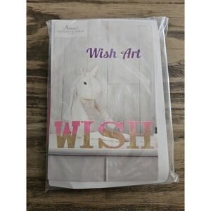 Annie's Creative Girls Club Wish Art Wish Letters Craft Kit NEW ACG2651